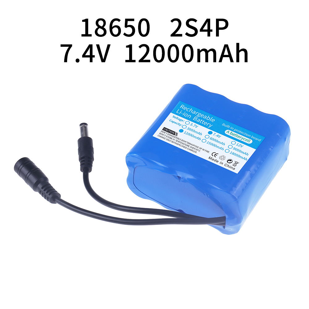 2S4P 18650 Lithium Battery 7.4 - đánh giá và giá Fish Finder Battery
