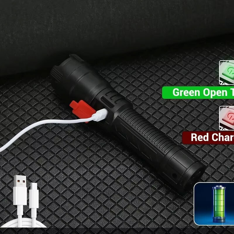 High Strong Power Led Flashlig - đánh giá và giá Fishing Light