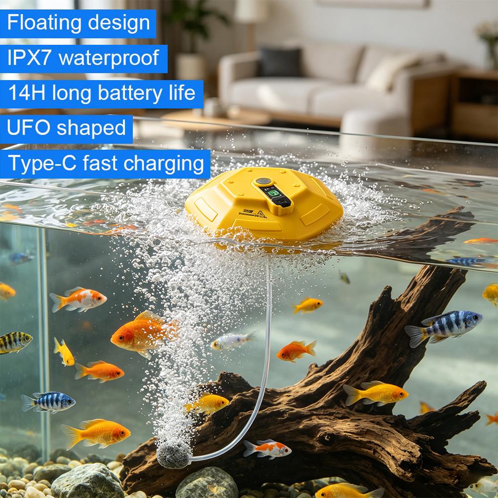 Floating Fishing Aerator Pump  - đánh giá và giá Fish Finder Battery