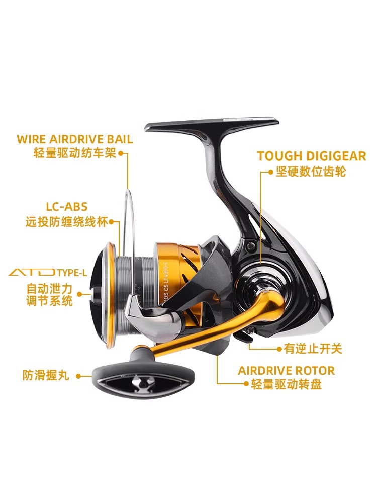 24 DAIWA REVROS CS LT Spinning - đánh giá và giá Abu Garcia Reel Max