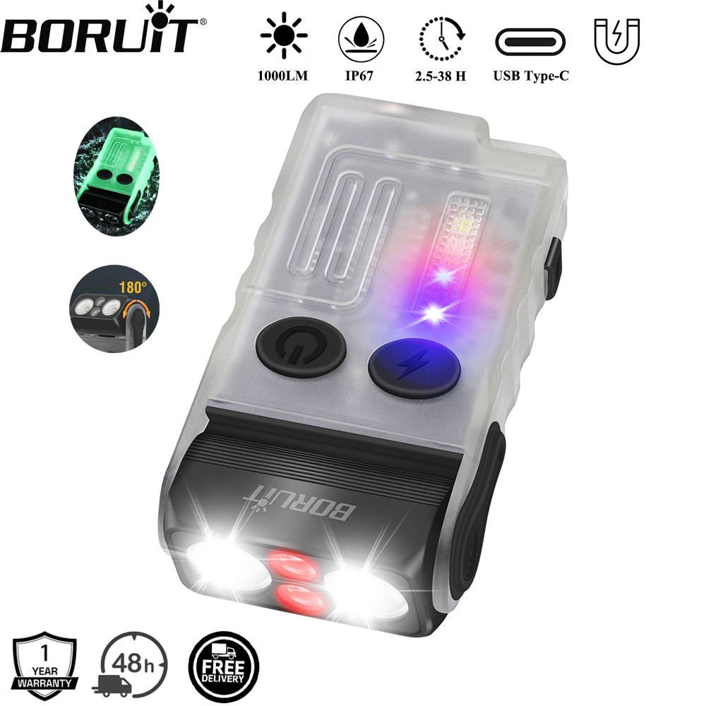BORUiT V20 Buzzer EDC LED Keyc - đánh giá và giá Fishing Light