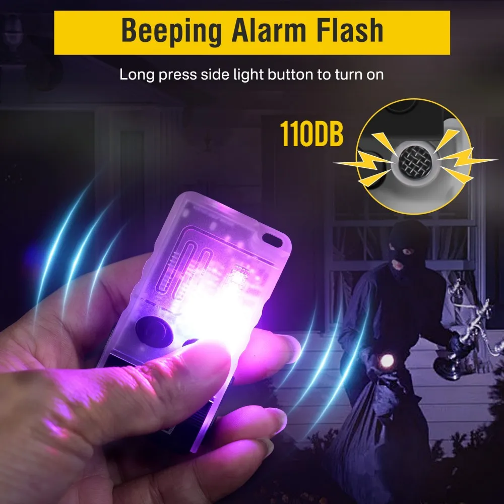 BORUiT V20 Buzzer EDC LED Keyc - đánh giá và giá Fishing Light