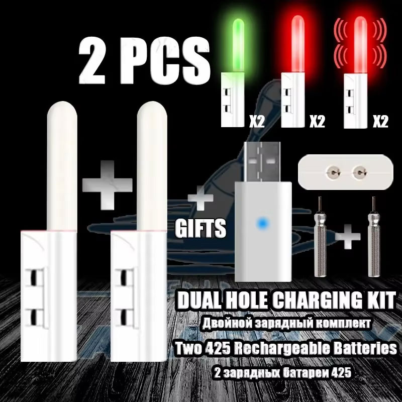 2pcs LED Night Light Electroni - đánh giá và giá Fish Finder Battery