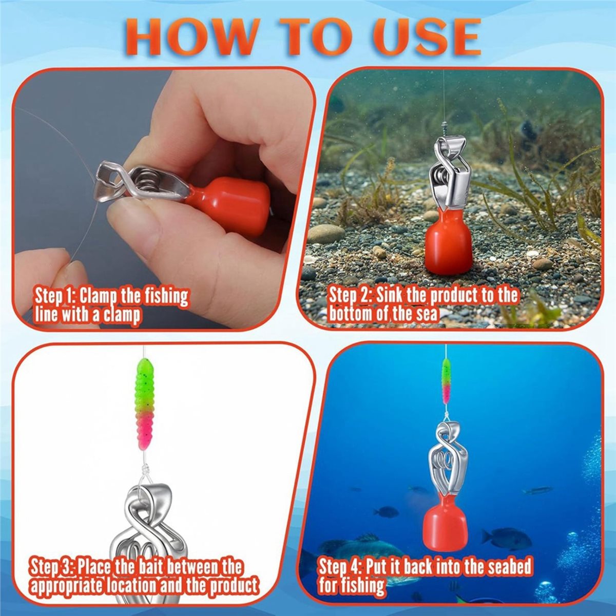 618 Mega Sale 4 Pack Depth Fin - đánh giá và giá Fishing Depth Finder