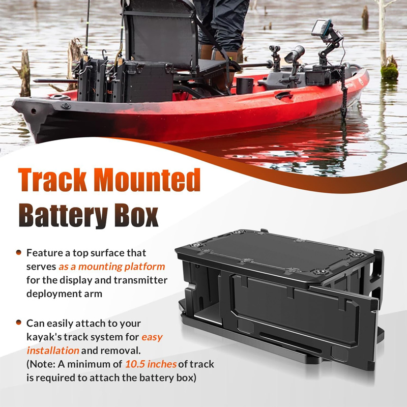 Track Mounted Battery Box for  - đánh giá và giá Fish Finder