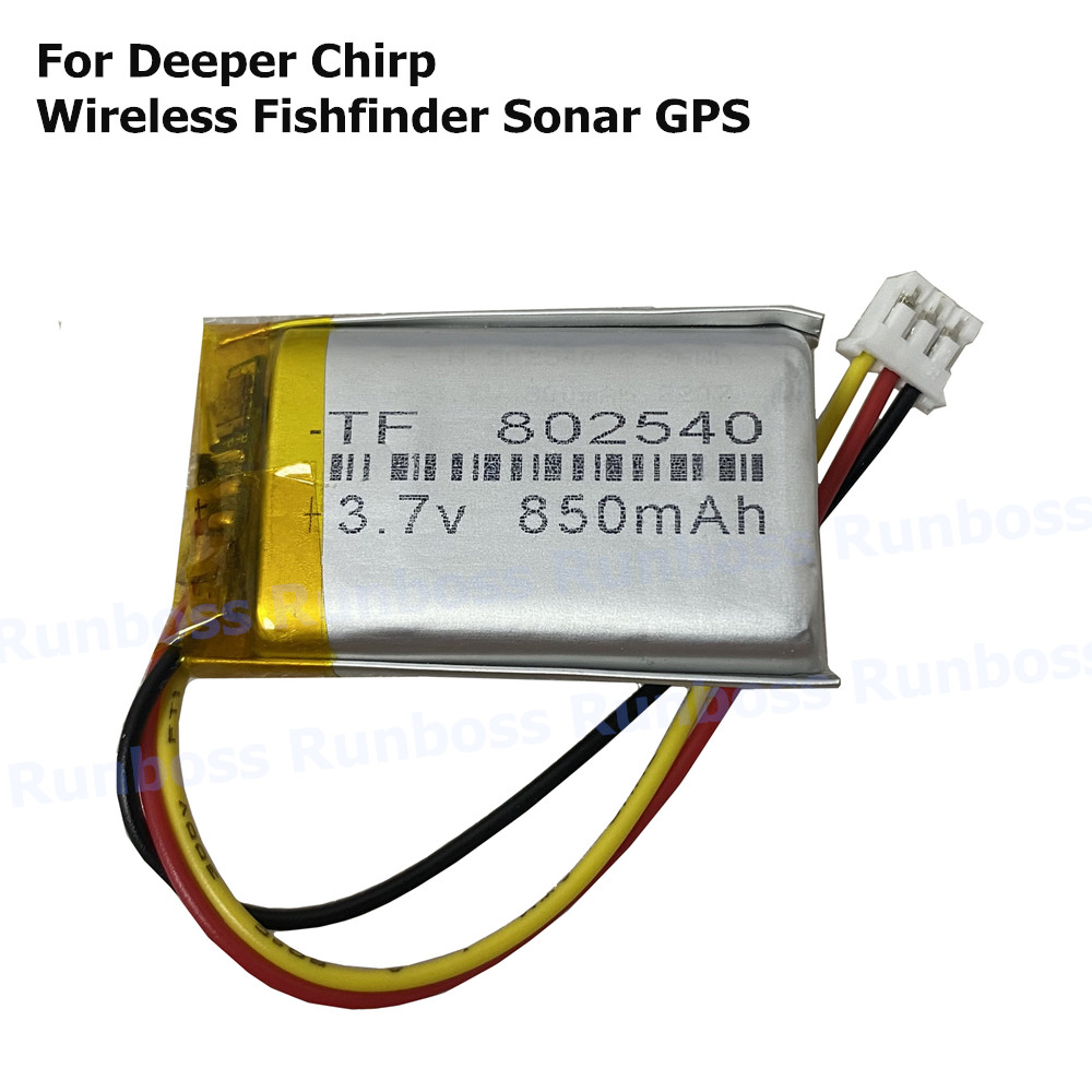 New 3.7V 850mAh Li-Polymer Bat - đánh giá và giá Fish Finder Gps
